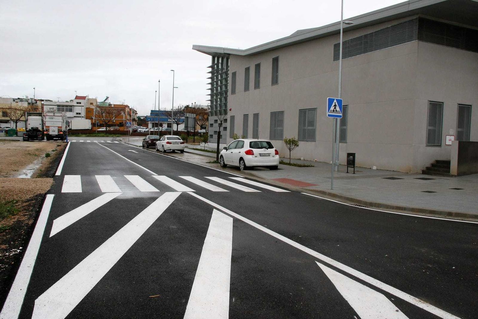 El nuevo edificio del centro de salud, cuyas obras están concluidas desde hace meses.