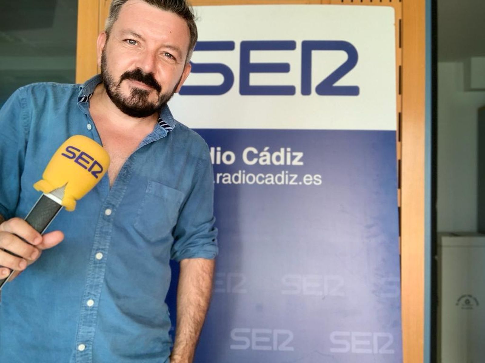 Pedro Espinosa, periodista de Radio Cádiz de la Cadena SER.
