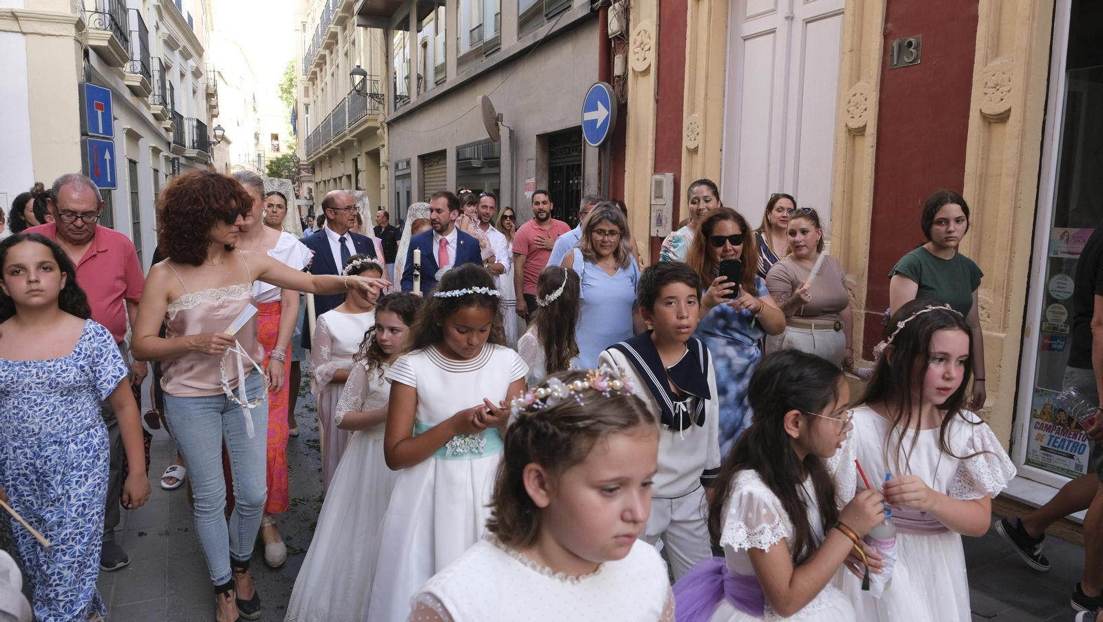Procesión del Corpus Christi de Almería, en imágenes