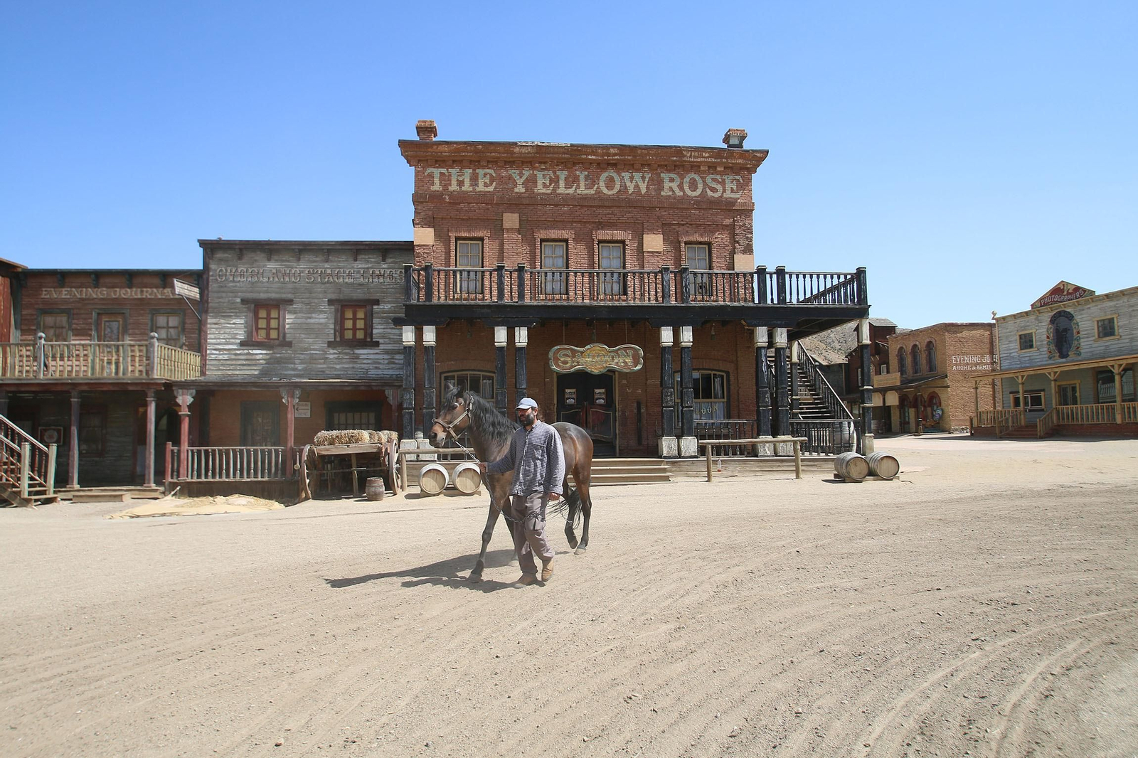 Fotogalería del Oasys Mini Hollywood sin actividad durante el coronavirus