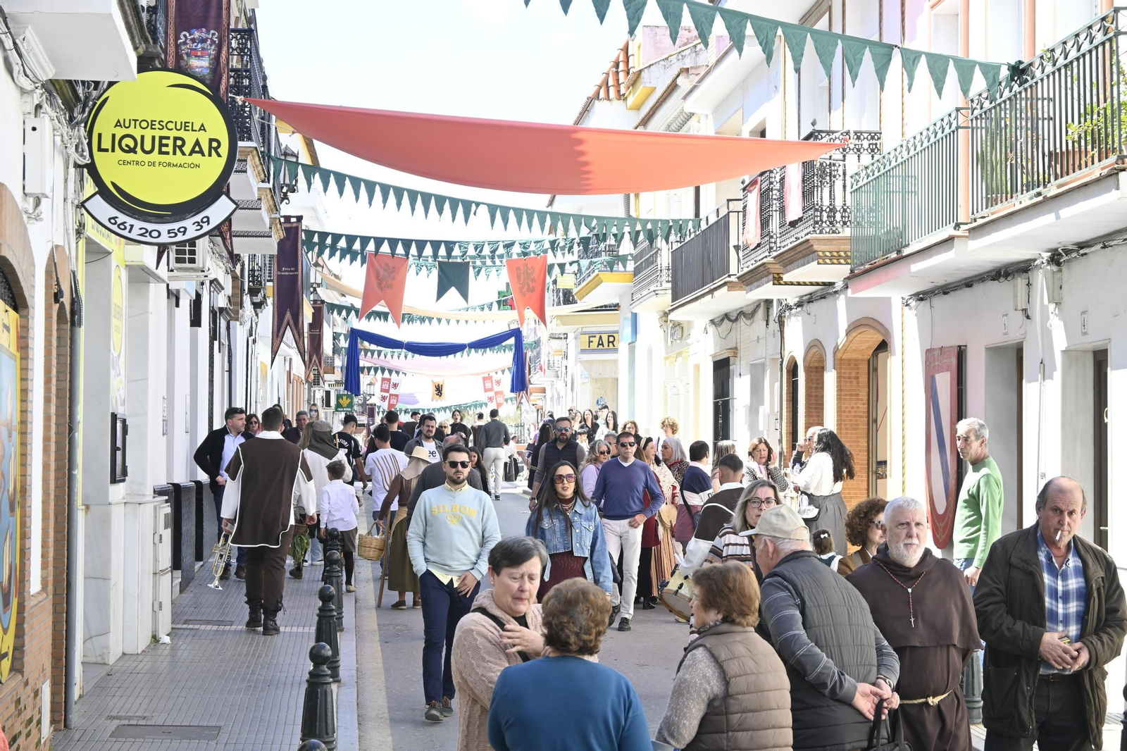 Las mejores imágenes de la Feria Medieval del Descubrimiento en Palos de la Frontera 2025