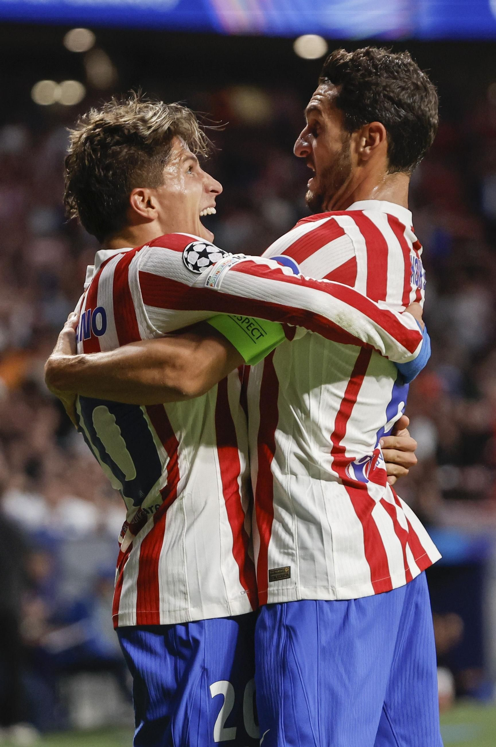 Las fotos del Atlético de Madrid-Eintracht