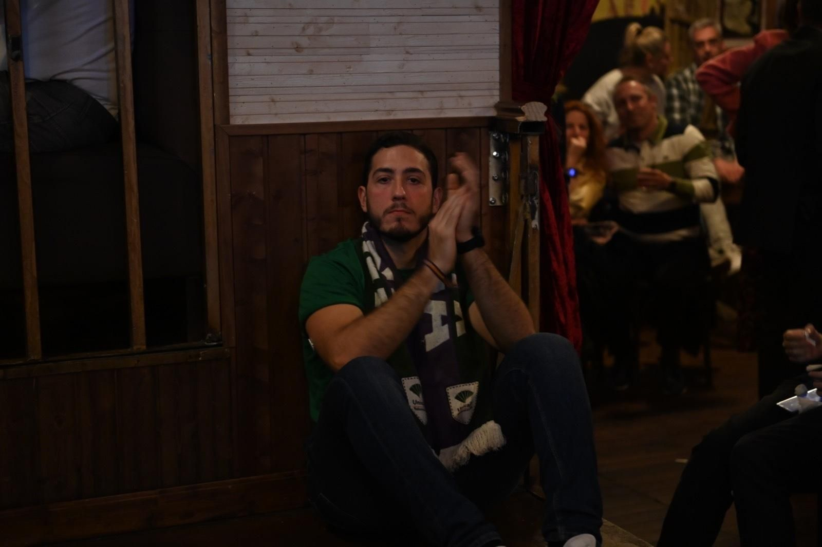 La fiesta del Le Grand Café del Centro con el Unicaja, en imágenes