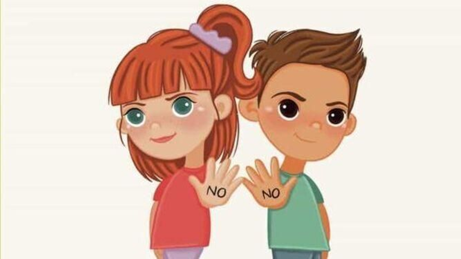 Ilustración de la portada del libro '¿Abusos?... A mí, ¡no!'.