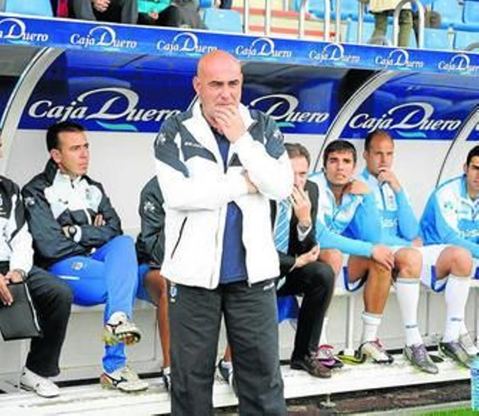 Carlos Ríos acabó plenamente satisfecho con el trabajo y el juego de todos sus hombres.