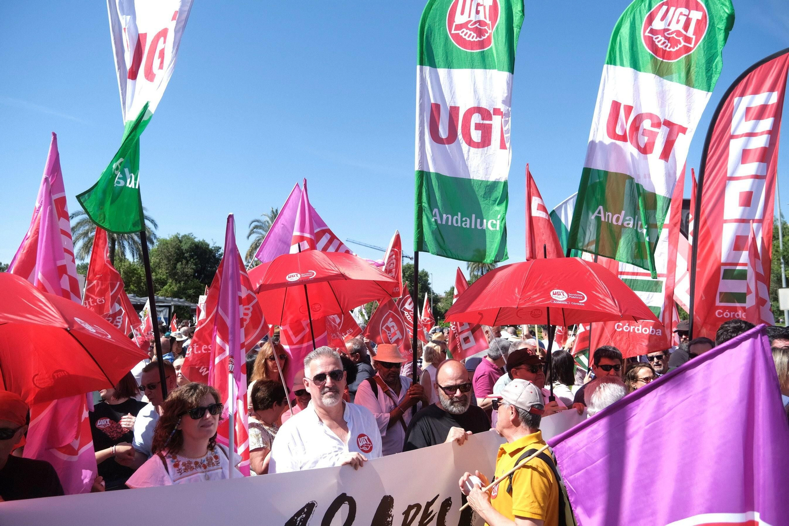 La manifestación del Primero de Mayo de Córdoba, en imágenes
