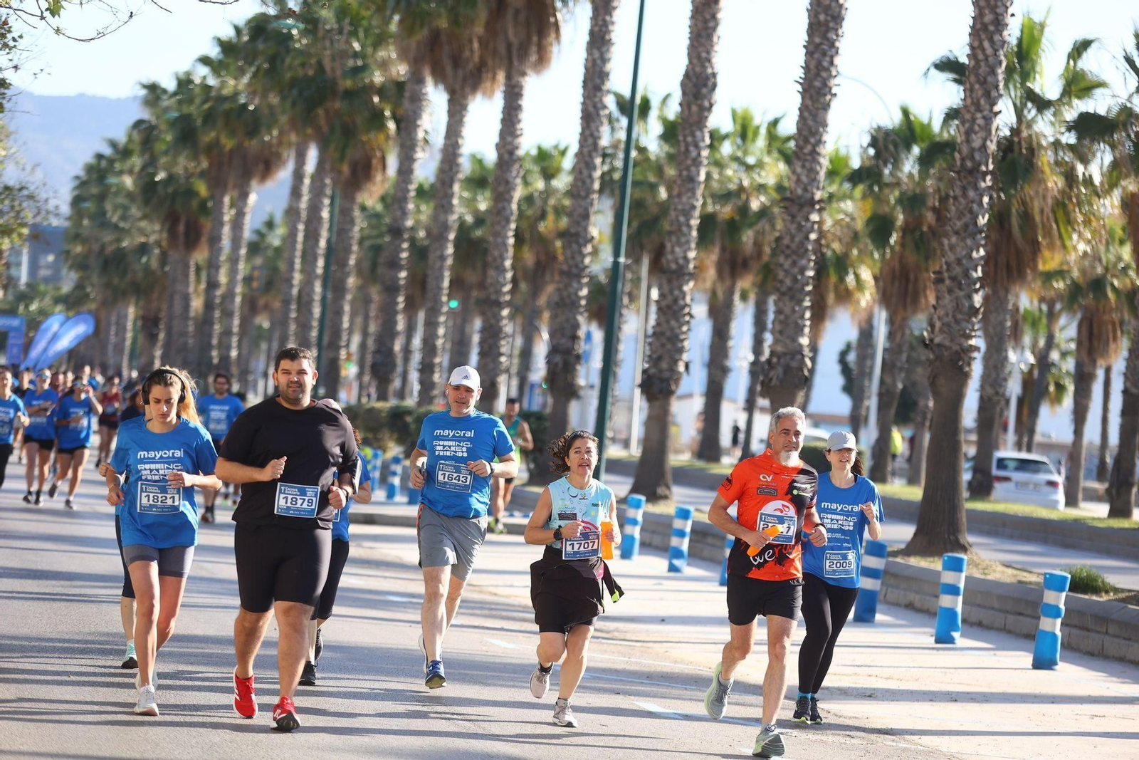 Las mejores fotos de la I Carrera Solidaria Mayoral de Málaga