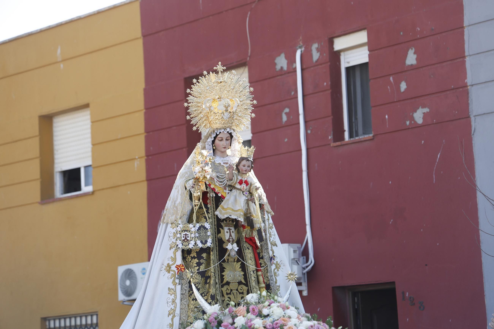 Fotos de la procesión de la Virgen del Carmen en La Línea