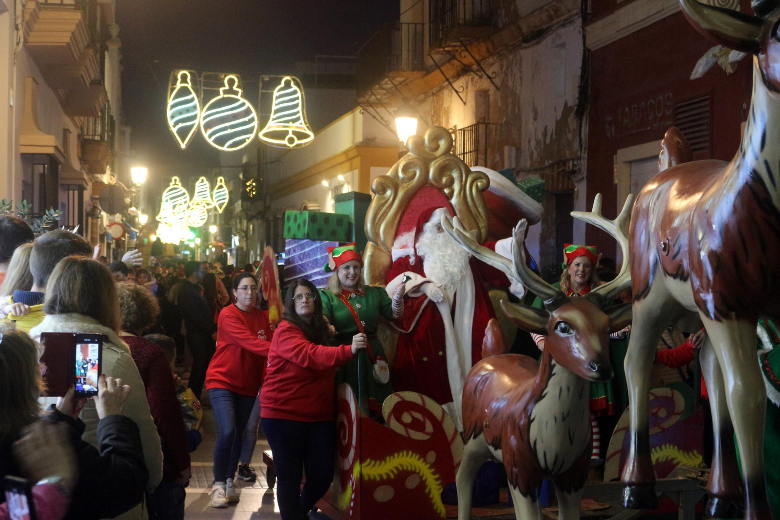 Visita de Papá Noel a Puerto Real