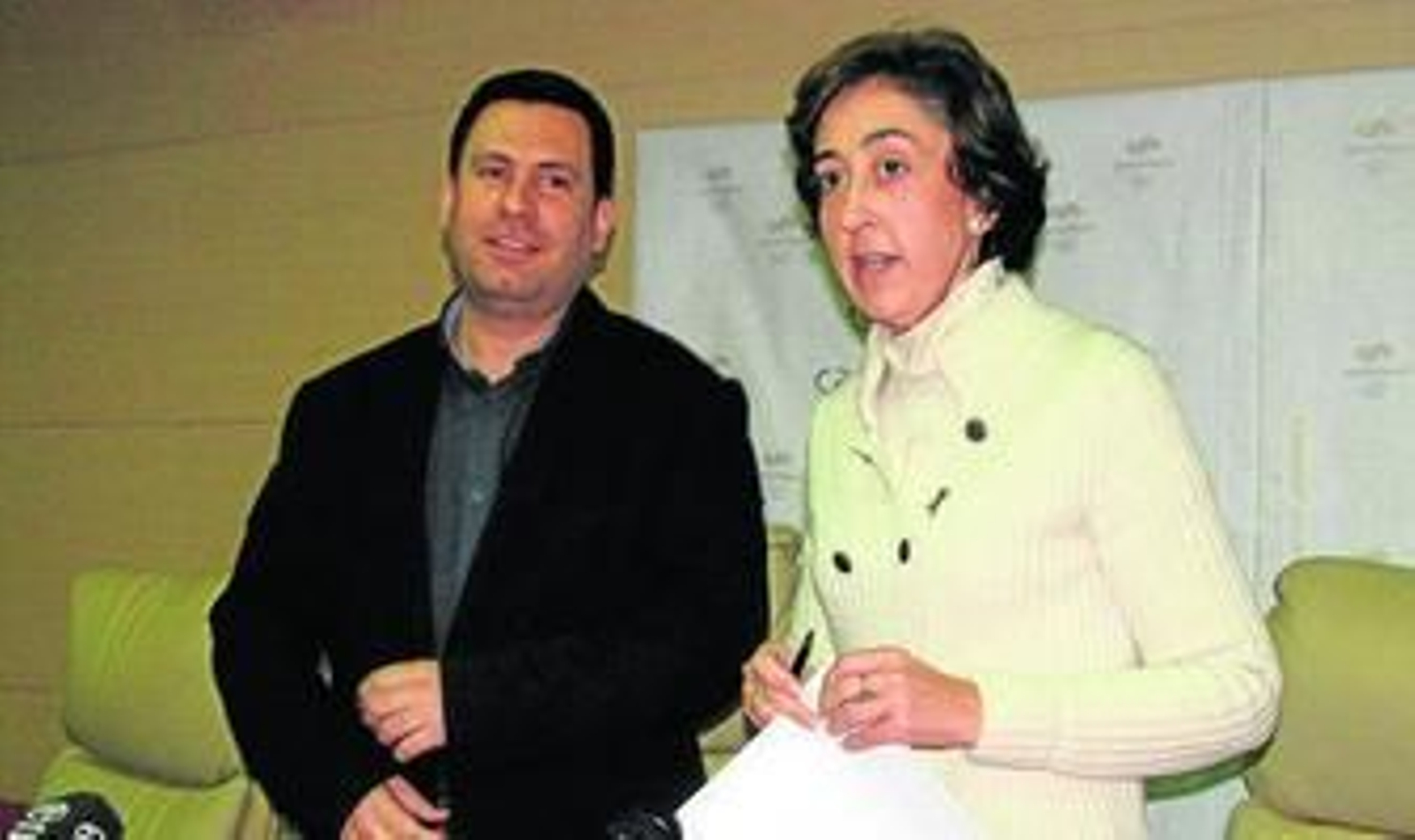 José Ignacio Expósito y Francisca Carmona.