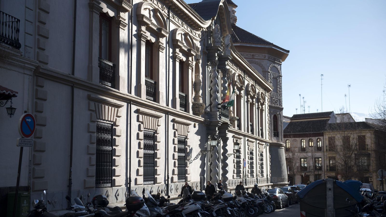 Fachada del Palacio de Bibataubín, sede del Consejo Consultivo de Andalucía