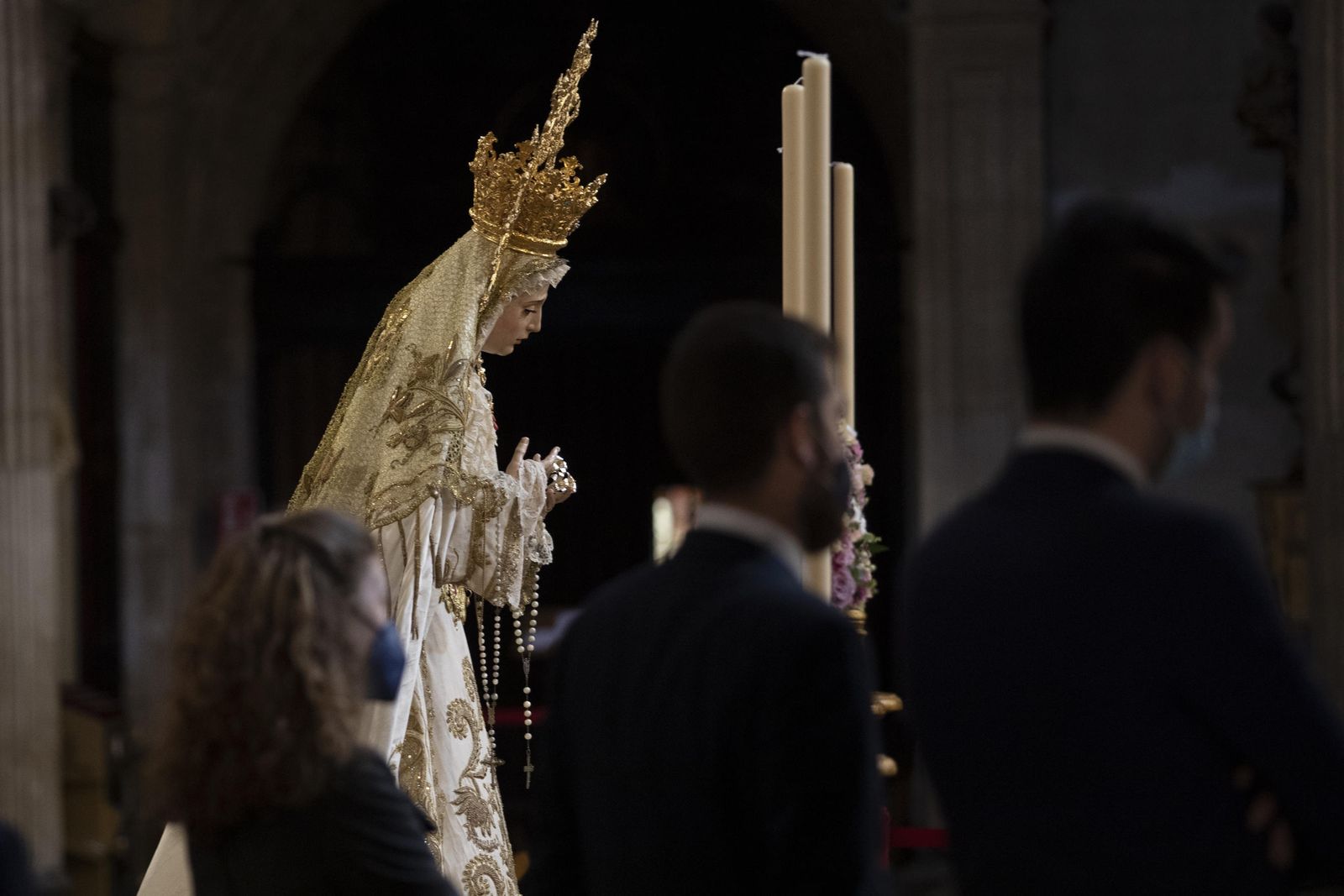 Imágenes de una Semana Santa inédita en Granada