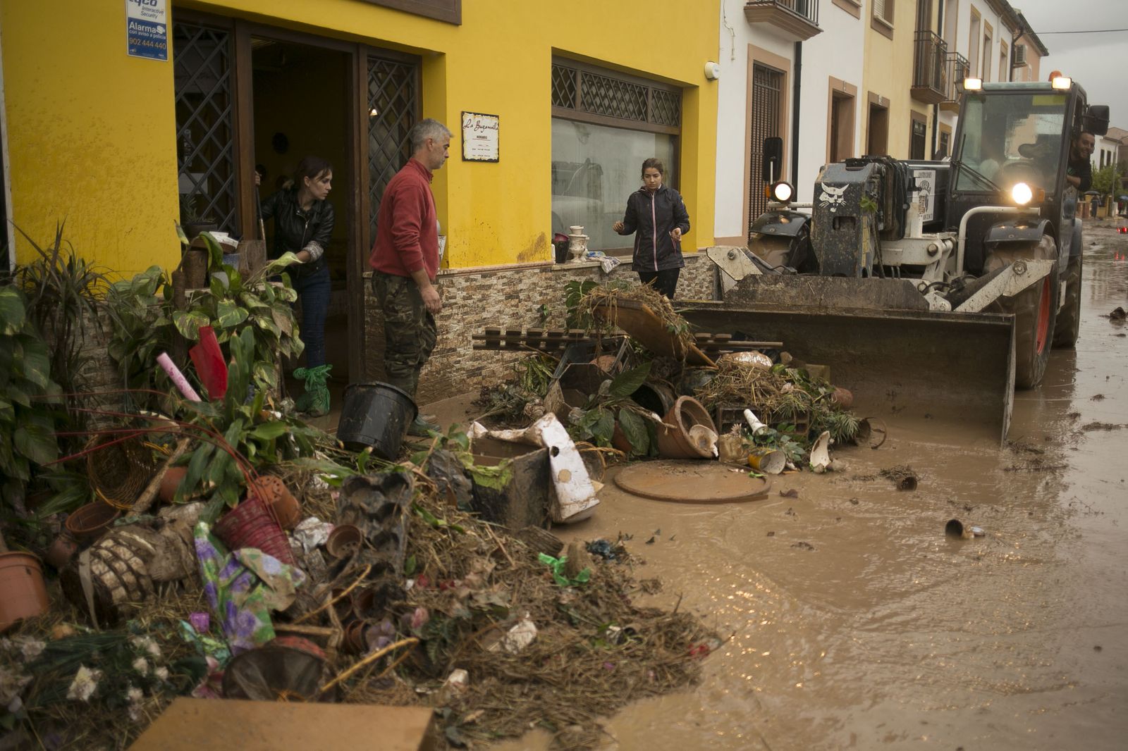 Inundaciones en Campillos en 2018.