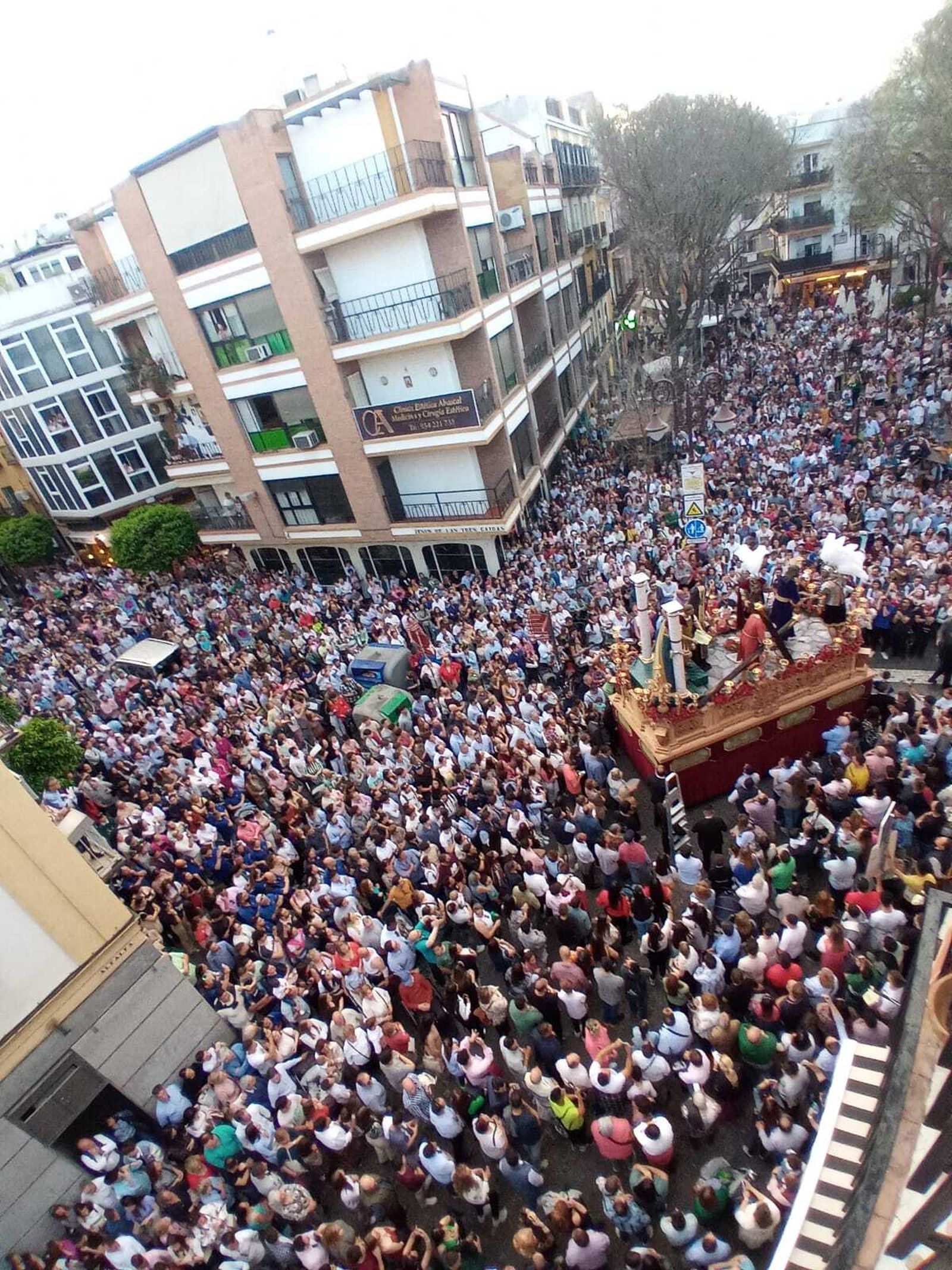 Imagen de la Alfalfa en torno a las siete de la tarde