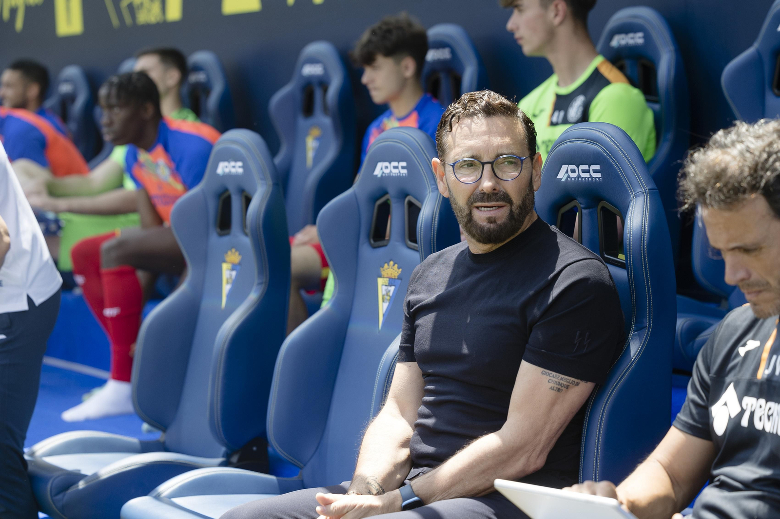 Las imágenes del partido entre el Cádiz C.F y el Getafe