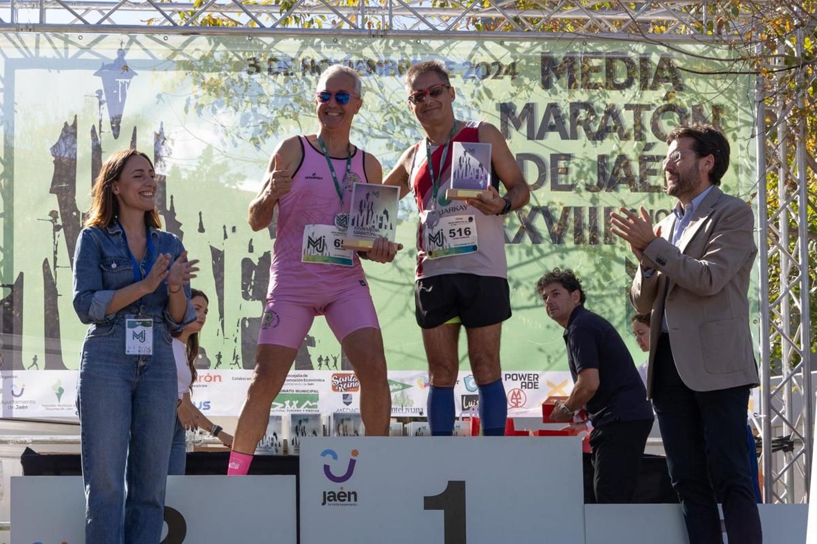 Éxito participativo en la XXVIII Media Maratón 'Ciudad de Jaén', en imágenes