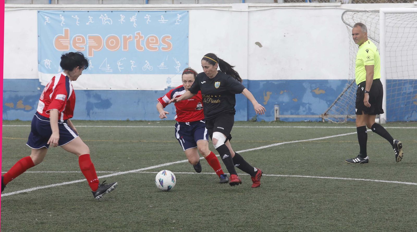 Las fotos de la segunda jornada de la Liga Nacional de fútbol para veteranas, en La Línea
