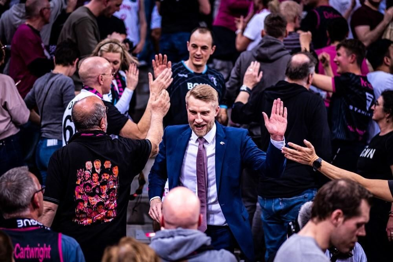 Tuomas Iisalo, entrenador del Telekom Bonn