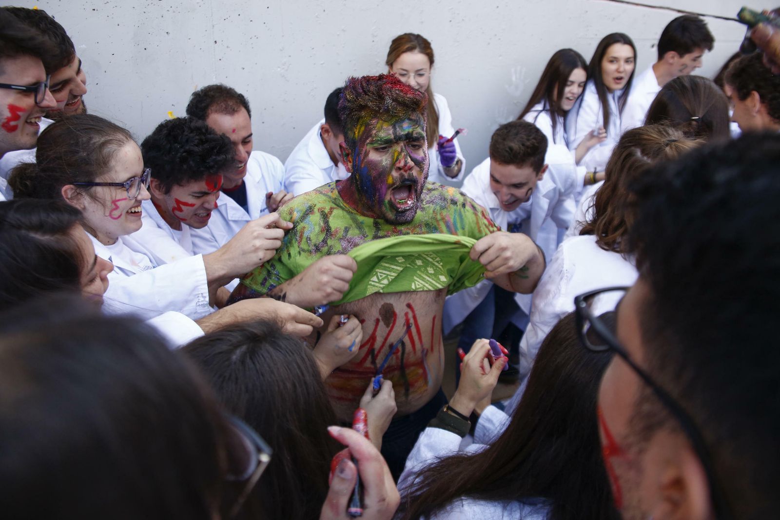 La imágenes del Lucas en el 'año Harry Potter'