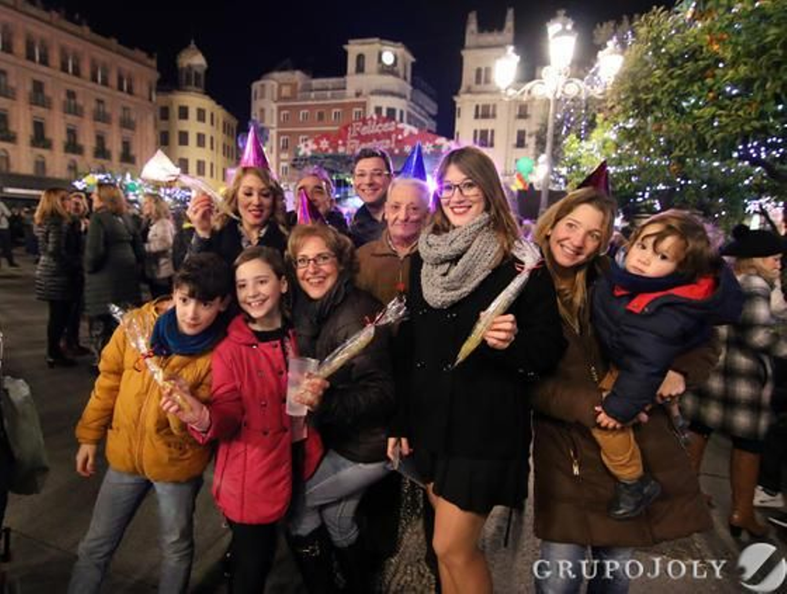 Córdoba celebra el fin de año en la plaza de las Tendillas