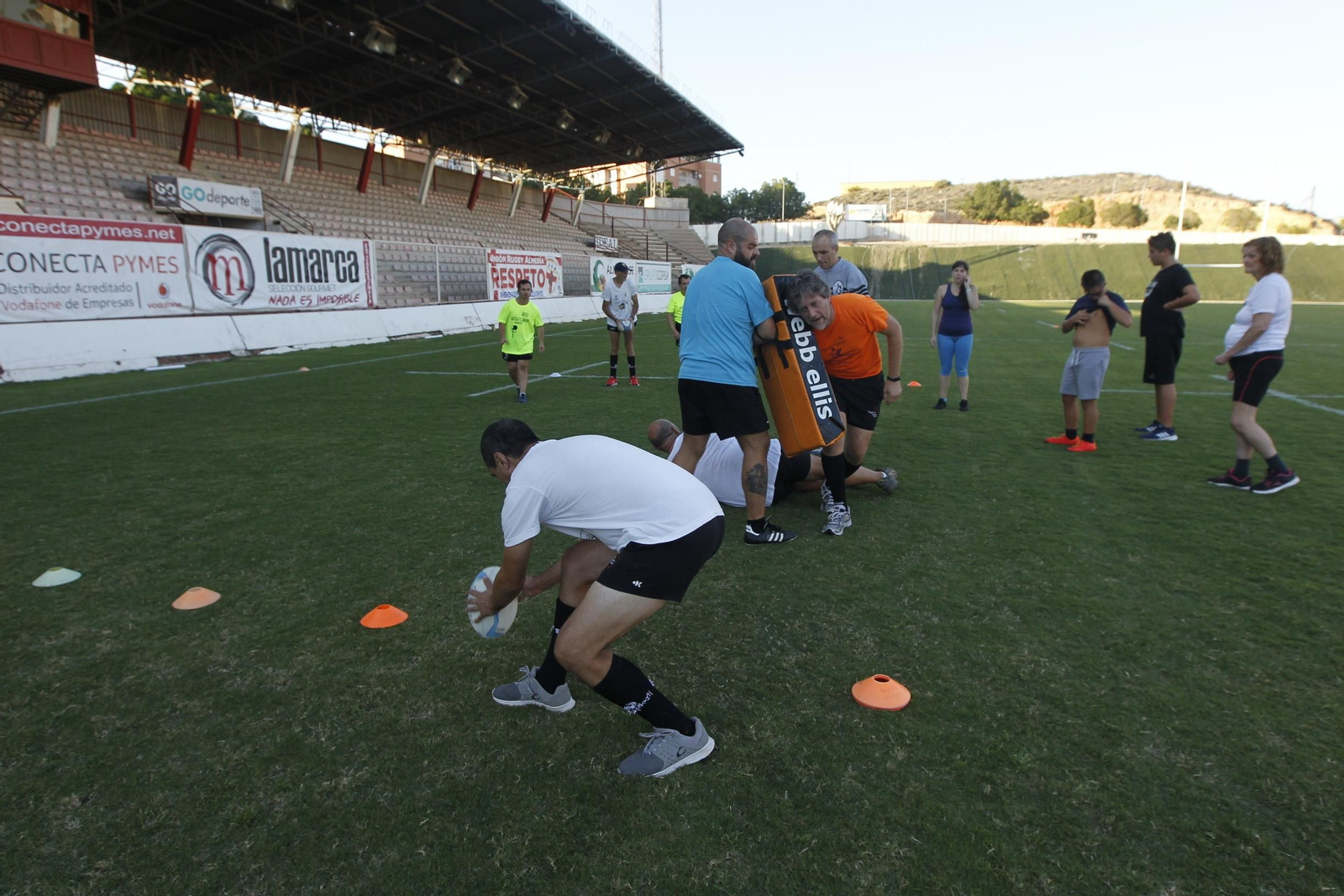 Fotogalería rugby inclusivo URA CLAN. Almería