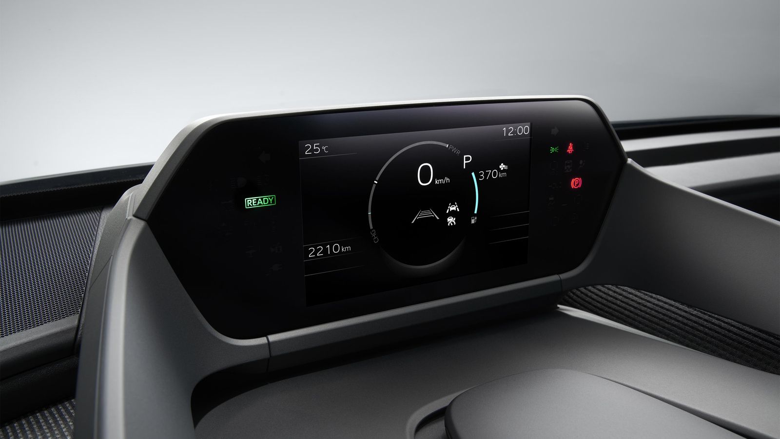 La instrumentación está en la parte más alta del salpicadero y, por tanto, por encima del volante. Salvo en la posición extrema de regulación en altura de éste puede verse sin dificultad.