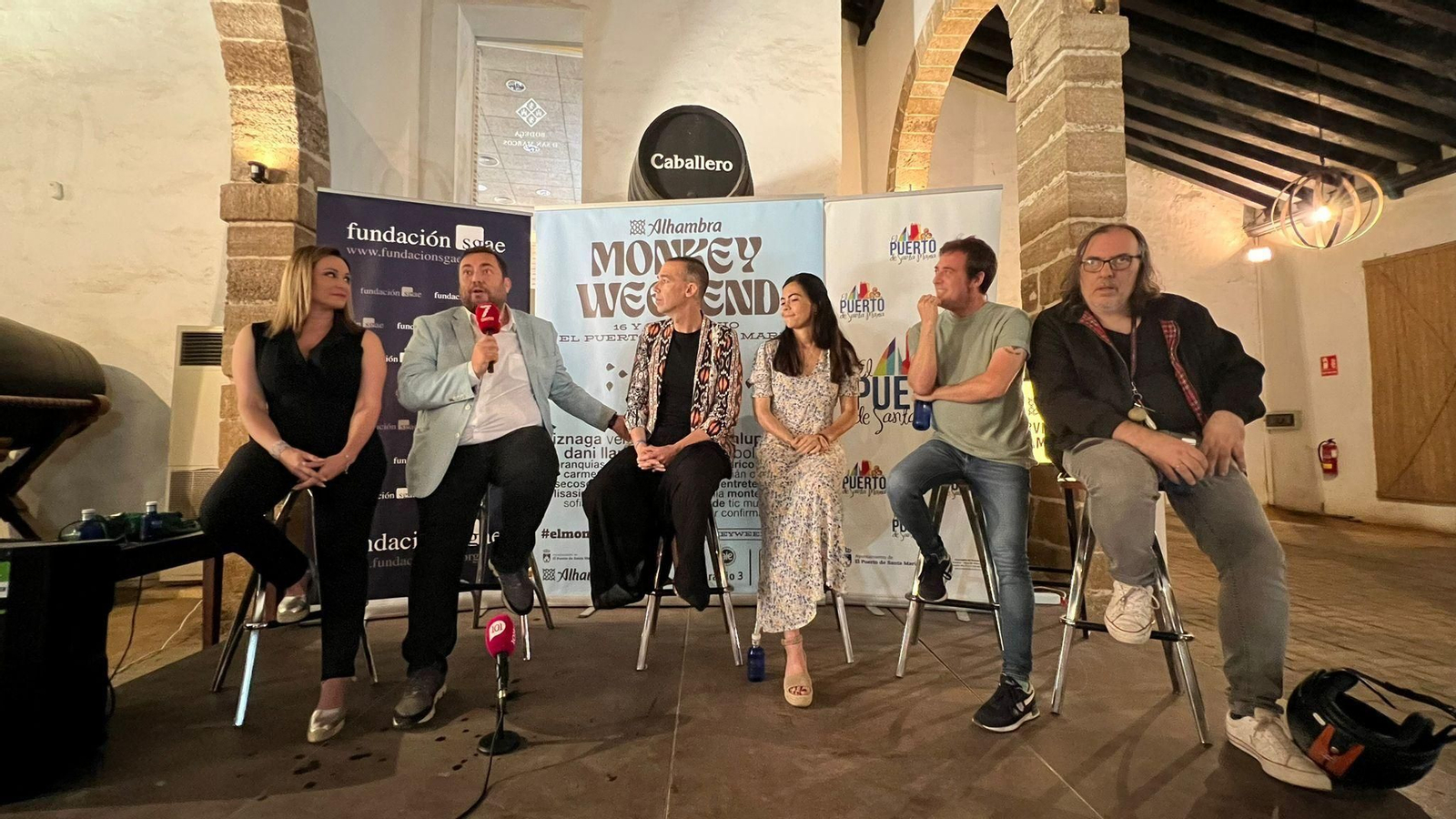 Una imagen de la presentación del Monkey Weekend, que se celebra este fin de semana.