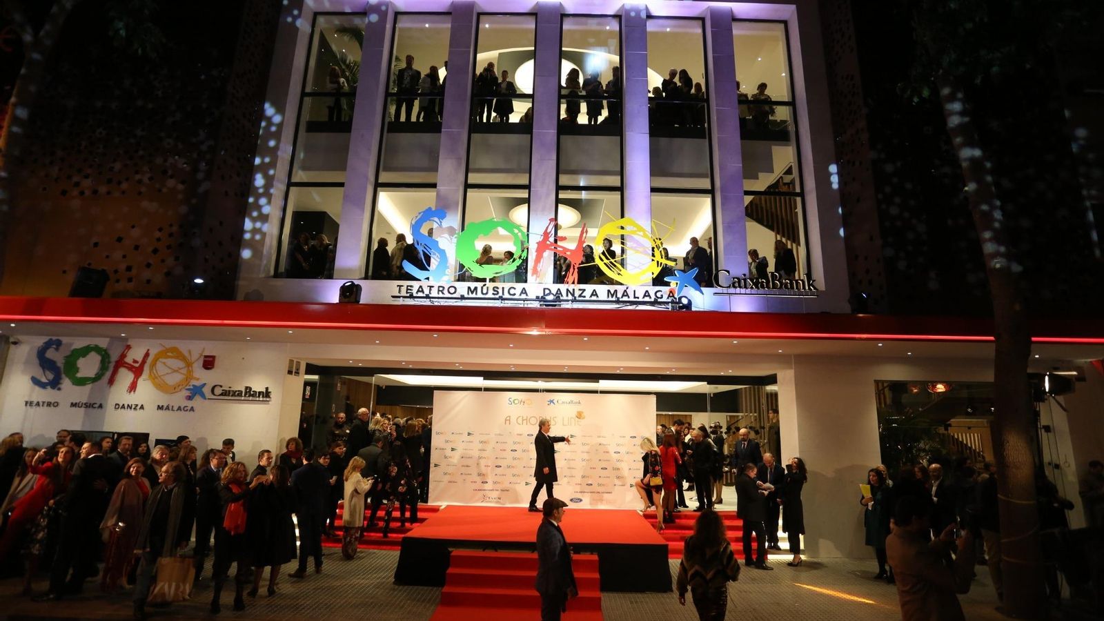 El Teatro del Soho en su gran inauguración. El Teatro del Soho en su gran inauguración.