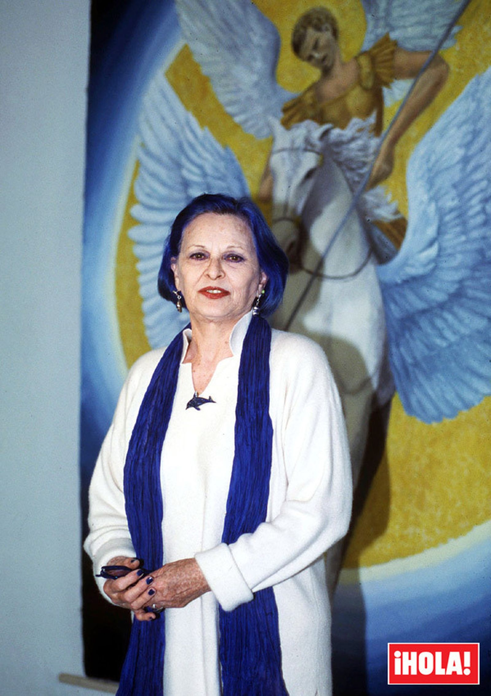 En el año 2000, en la inauguración de su museo.