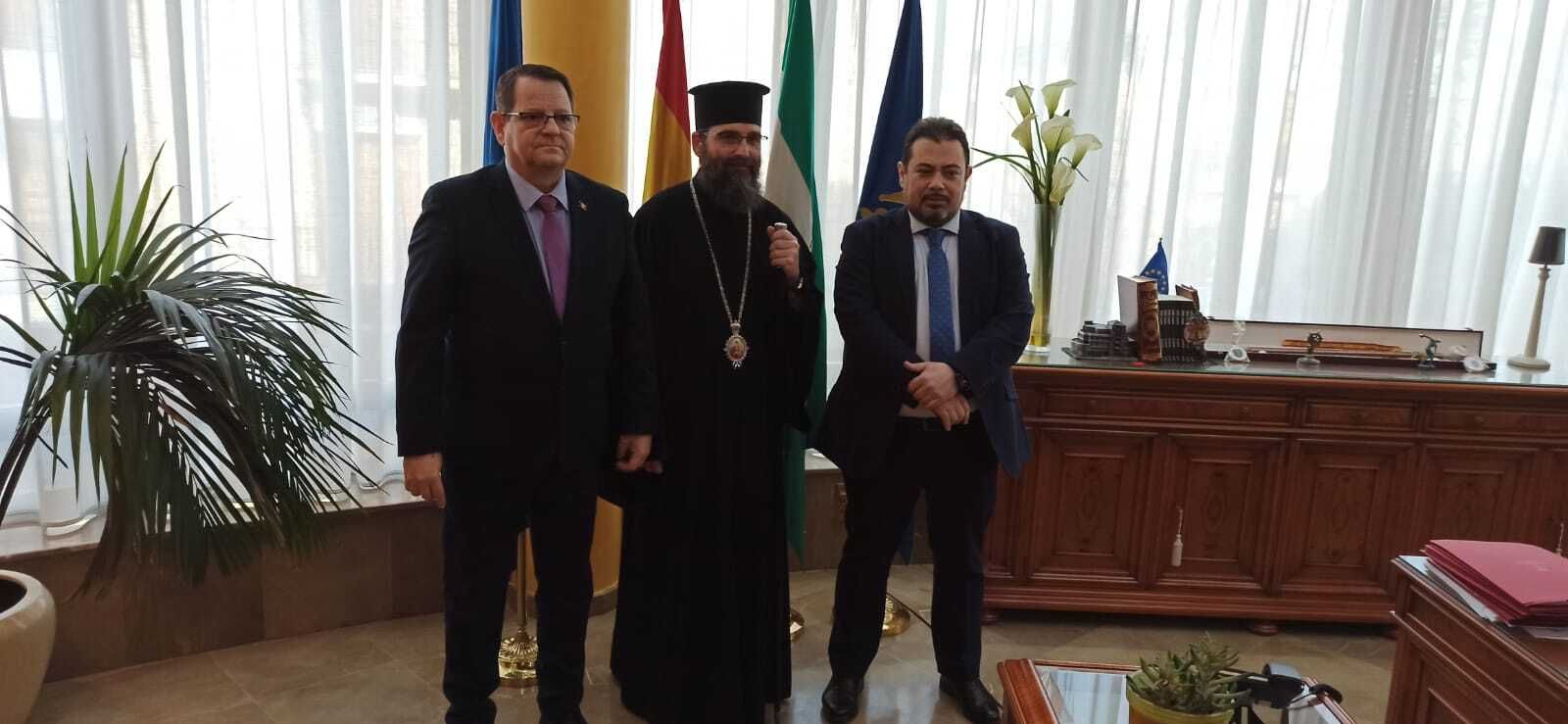 Visita del Obispo de la iglesia Ortodoxa rumana en España