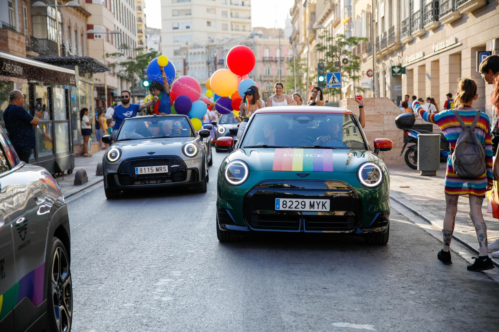 Las imágenes del Orgullo LGTBI en Almería