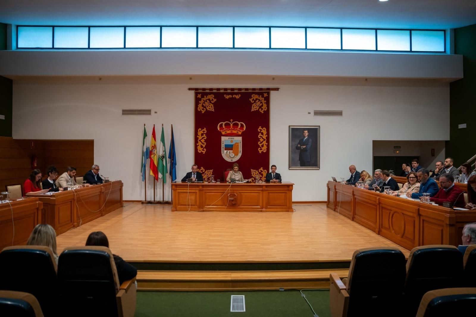 El Pleno extraordinario celebrado este martes.