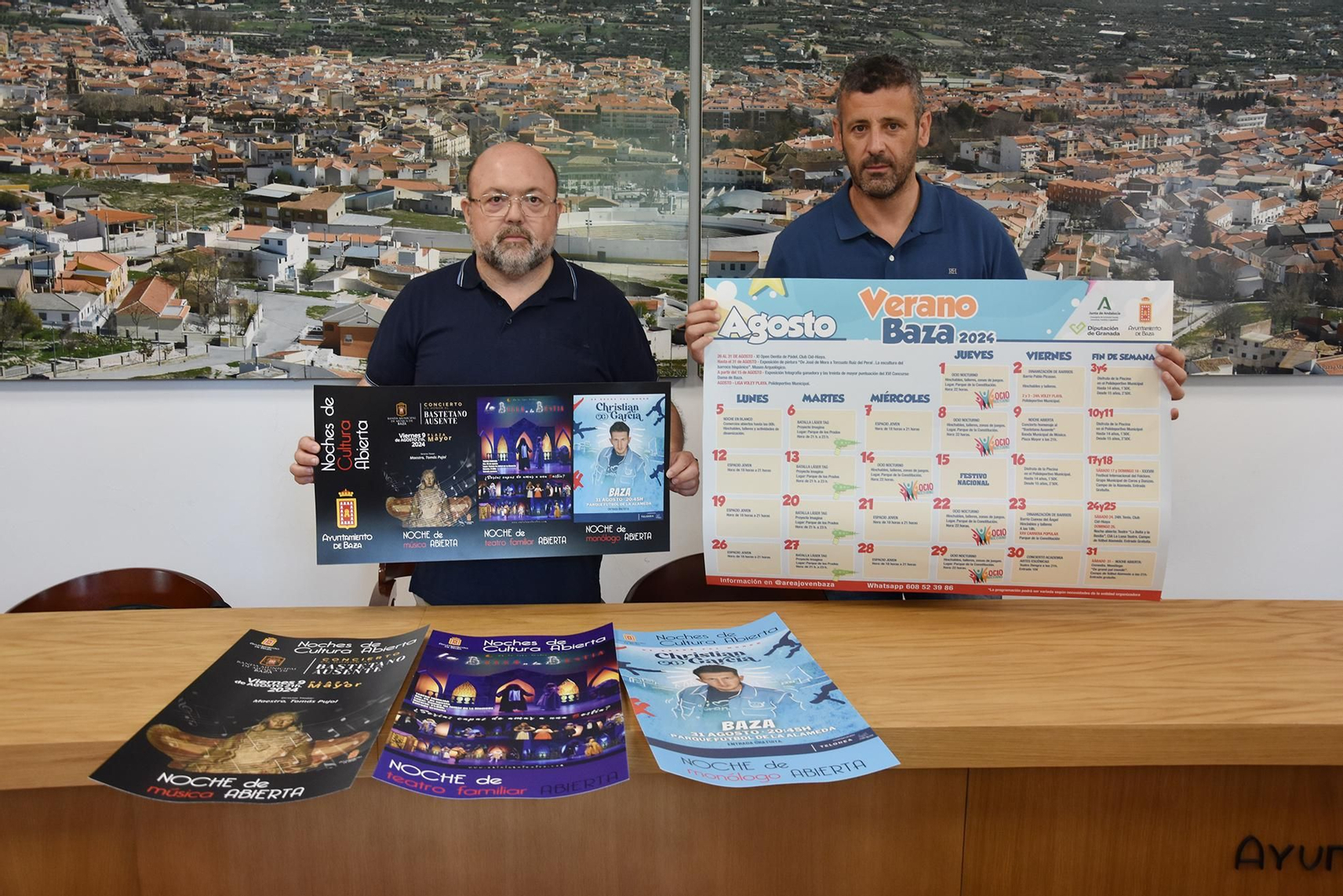 Presentación de las fiestas.