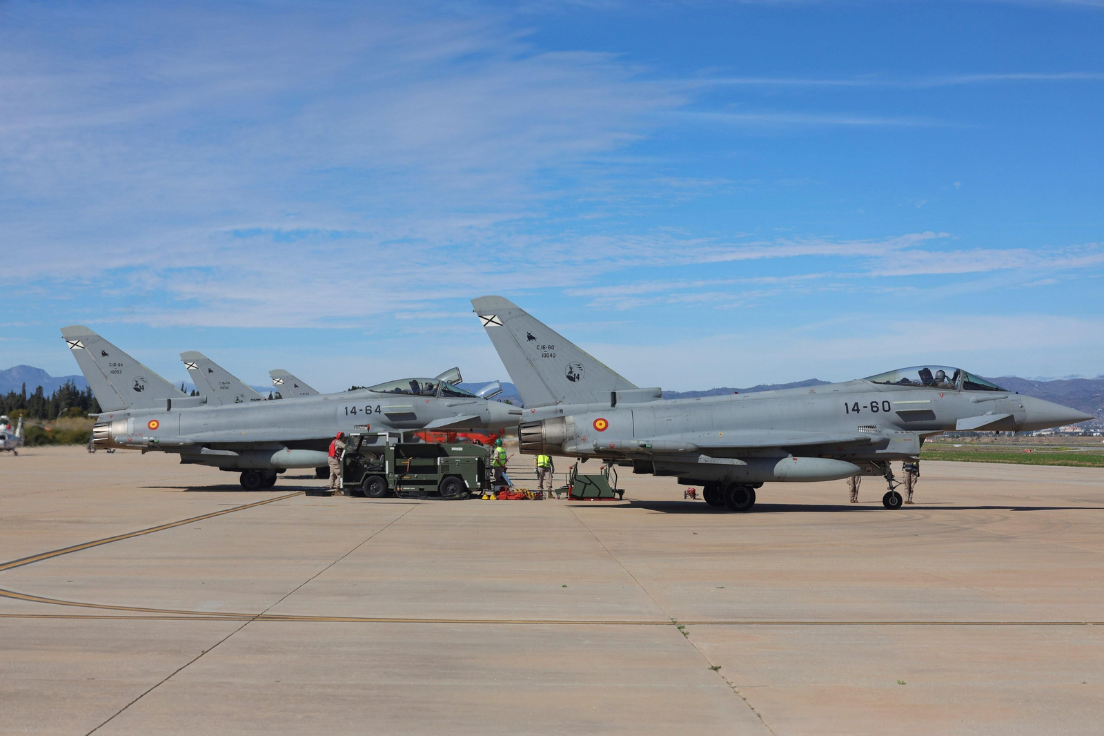 El ejercicio militar aéreo 'Eagle Eye', en fotos