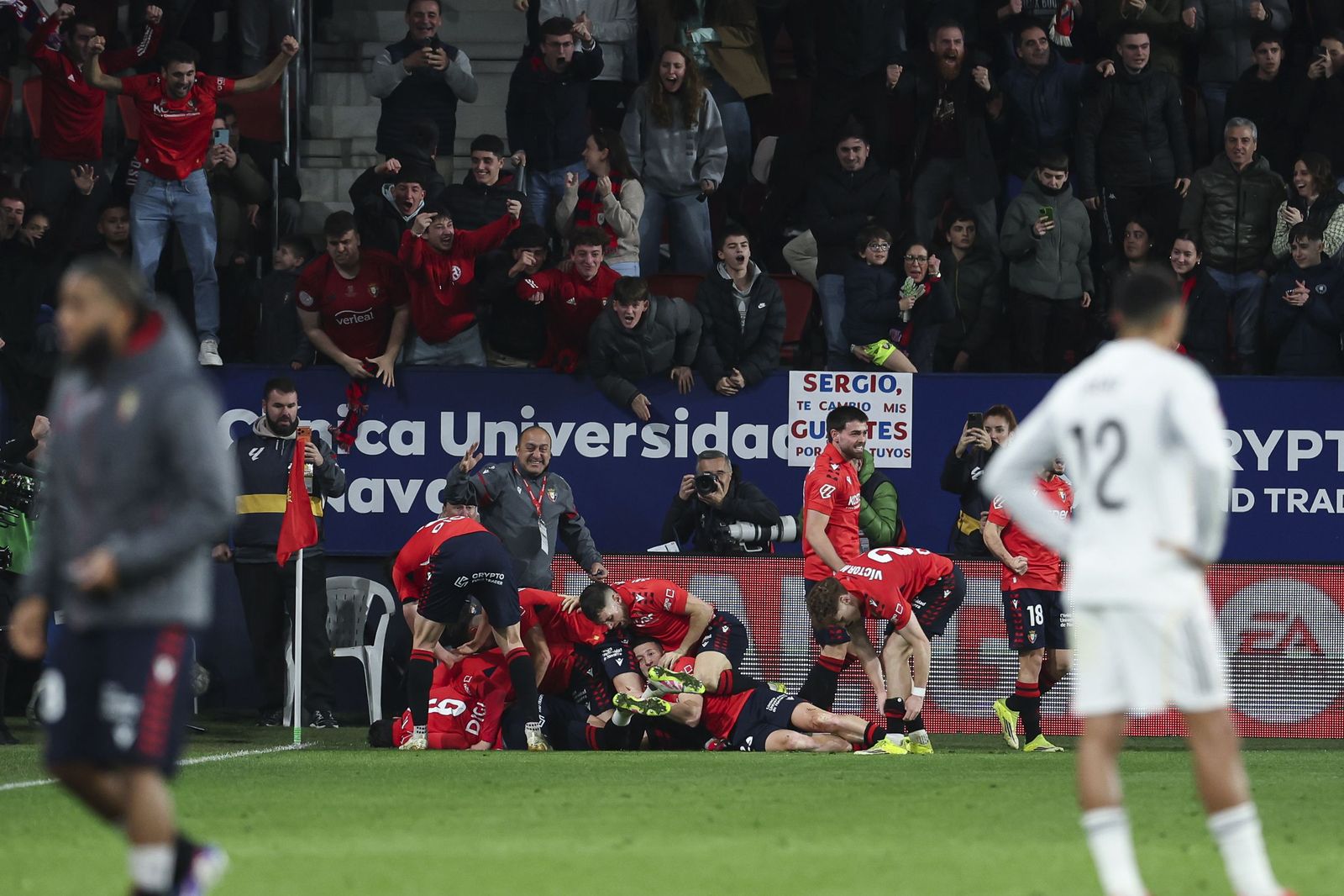 Las fotos de la derrota del Real Madrid contra Osasuna
