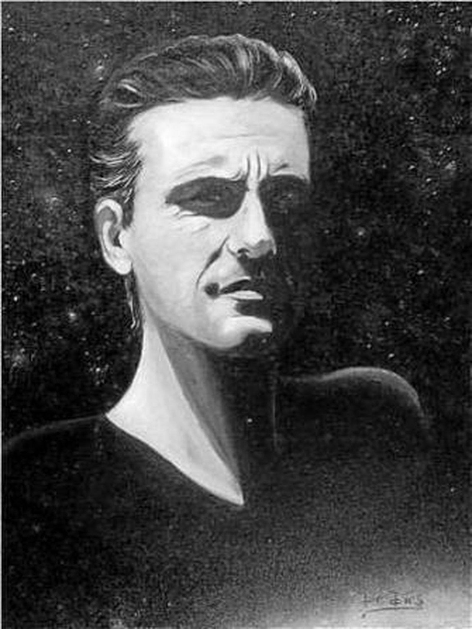 Retrato de Paco de Dios.