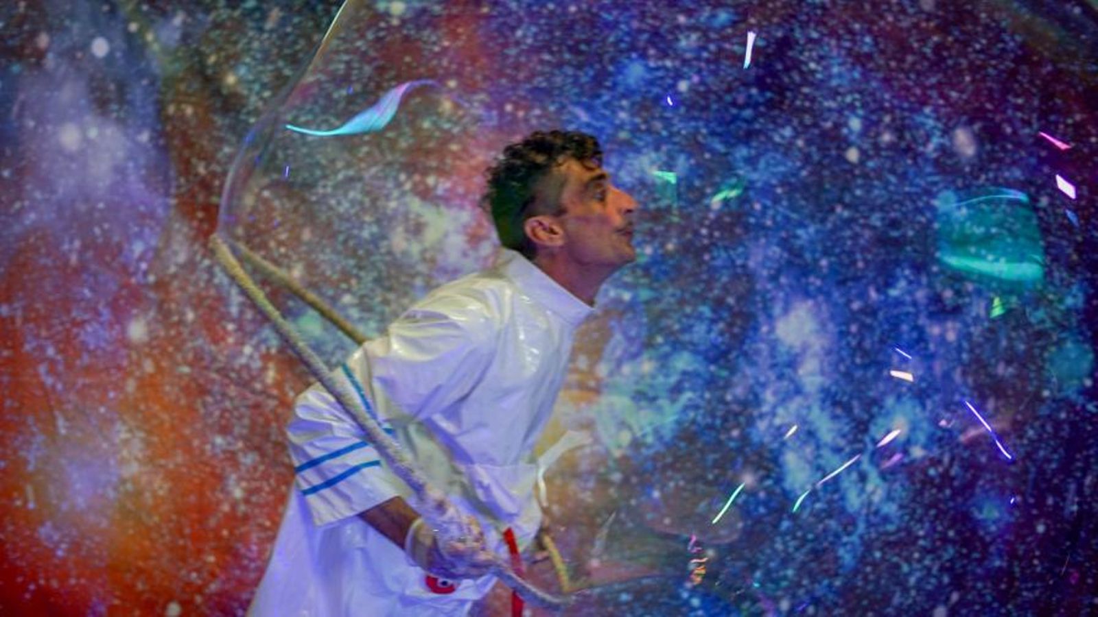 Joni Macarroni durante 'Kosmos'.