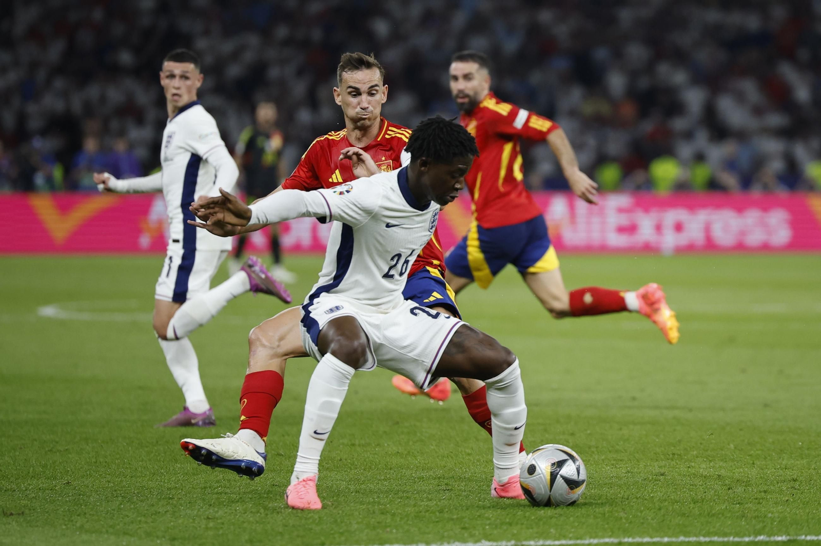 Las mejores fotos de la final España - Inglaterra