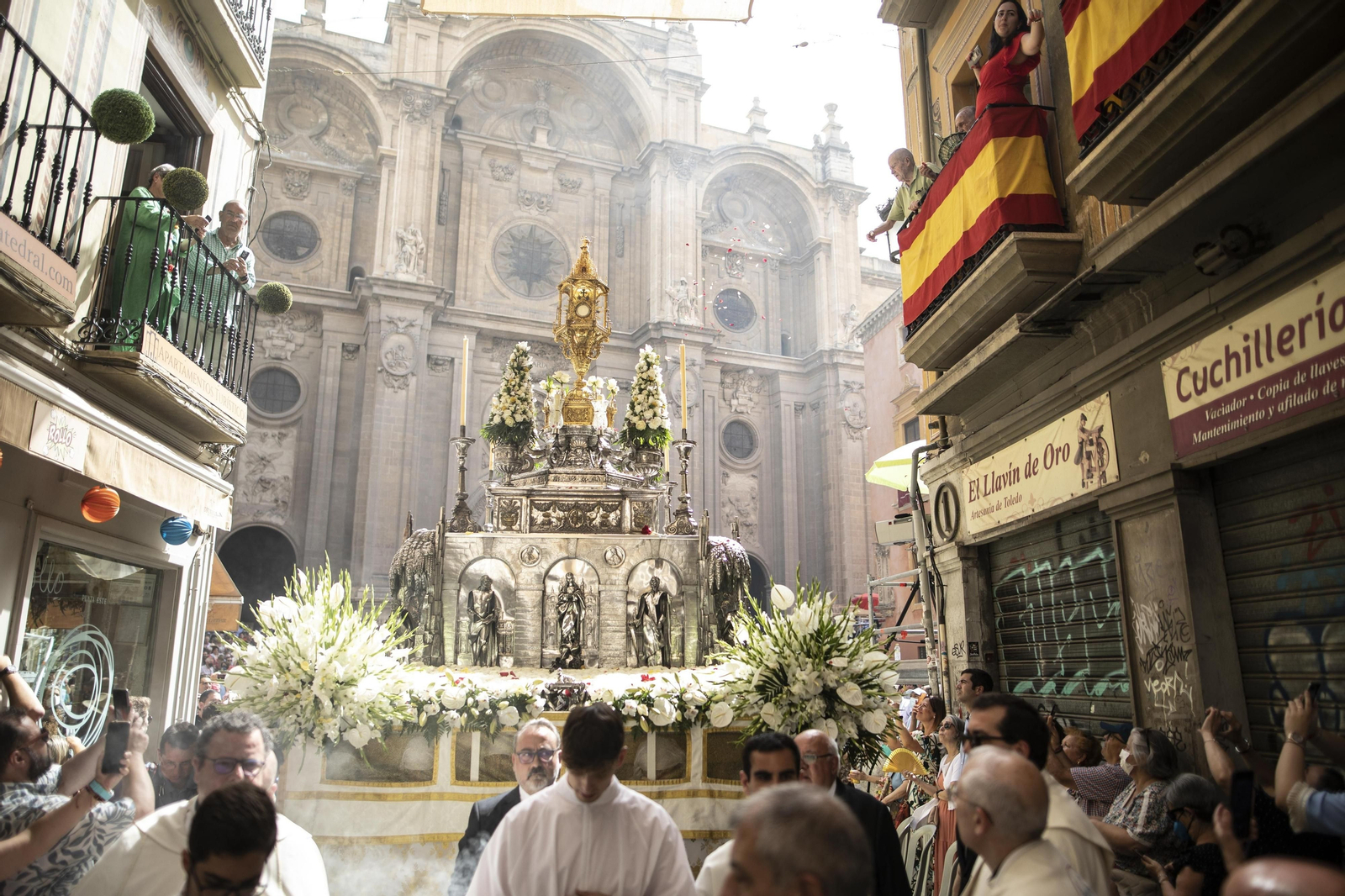 La procesión del Corpus Christie 2022 de Granada, en imágenes