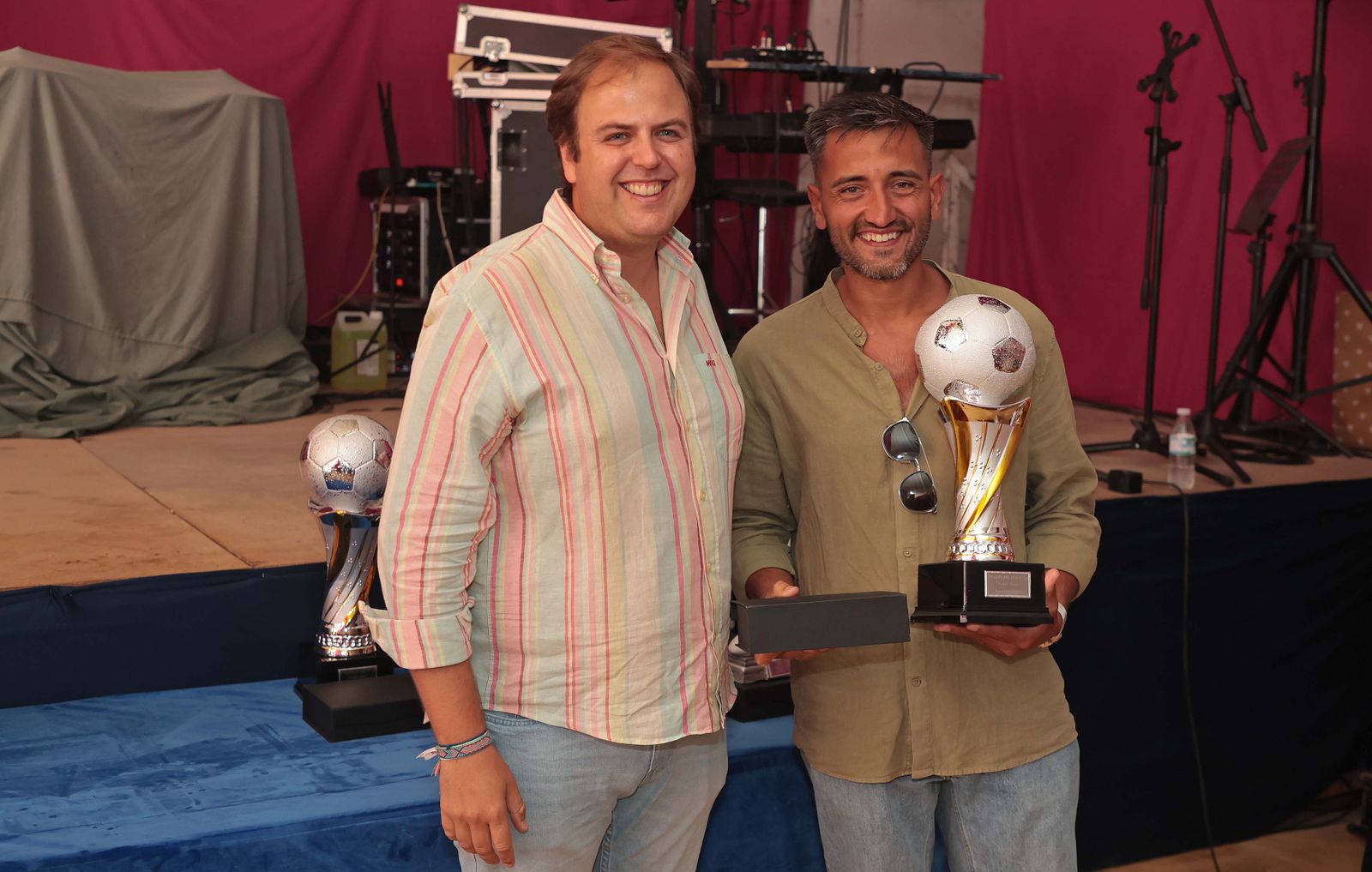 Fotos de los actos de entrega de premios en la caseta municipal de la Feria Real de Algeciras 2024