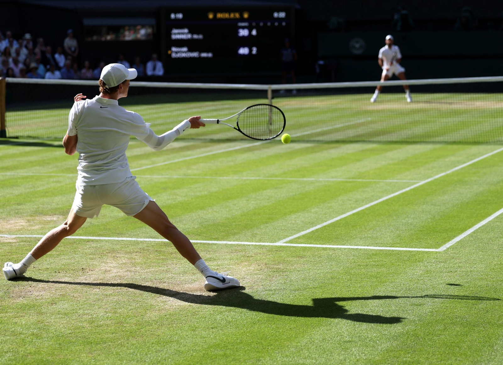 Las mejores imágenes del Sinner - Djokovic Las mejores imágenes del Sinner - Djokovic