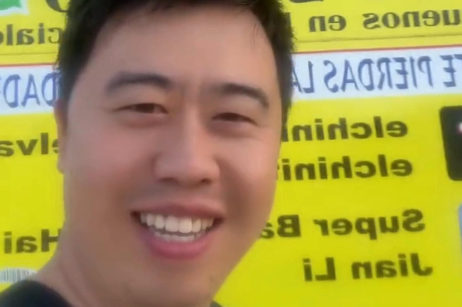 La celebración del "chinito de Huelva" al regresar a la ciudad