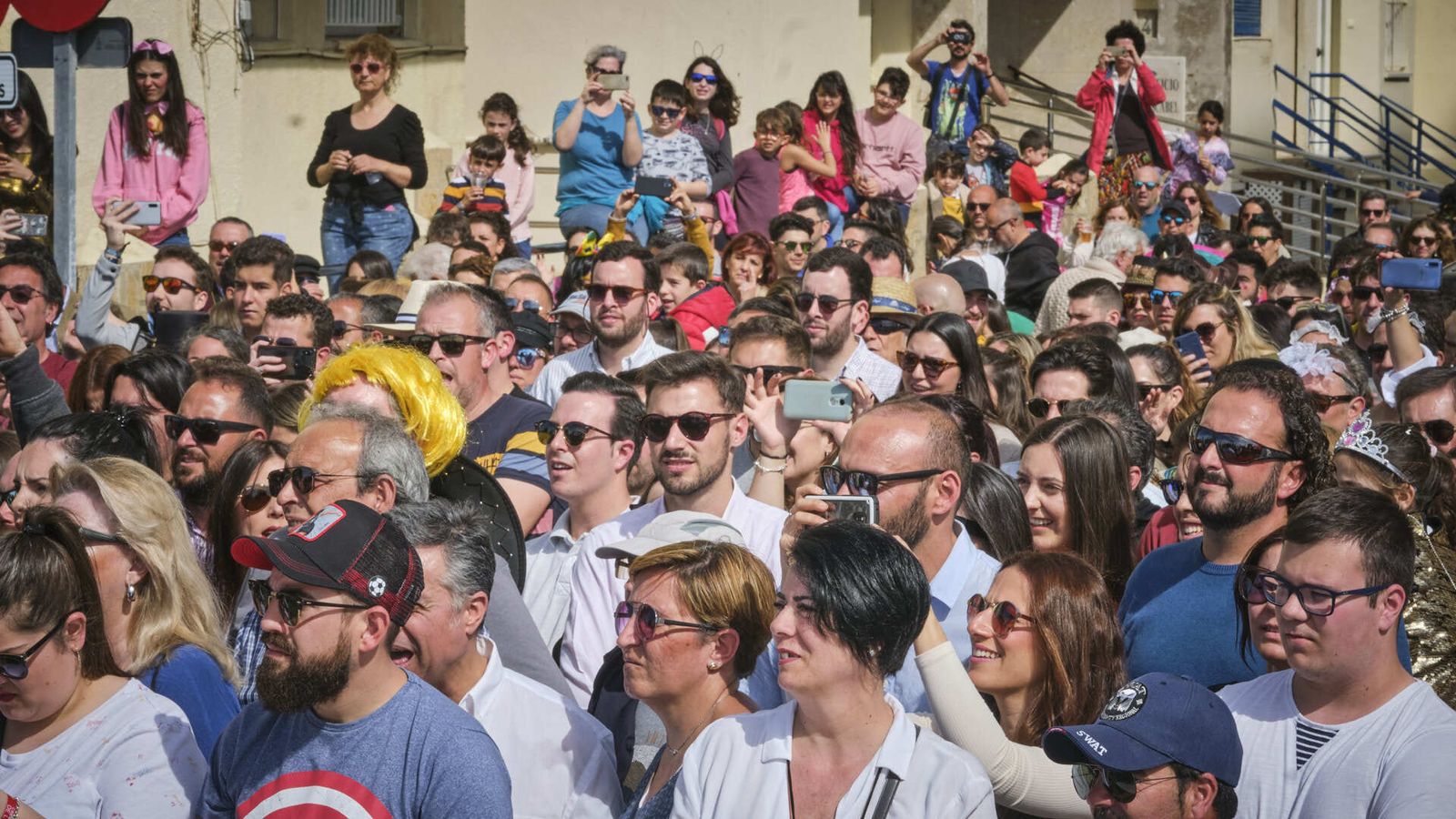 Batalla de Coplas en el Paseo Marítimo de Cádiz