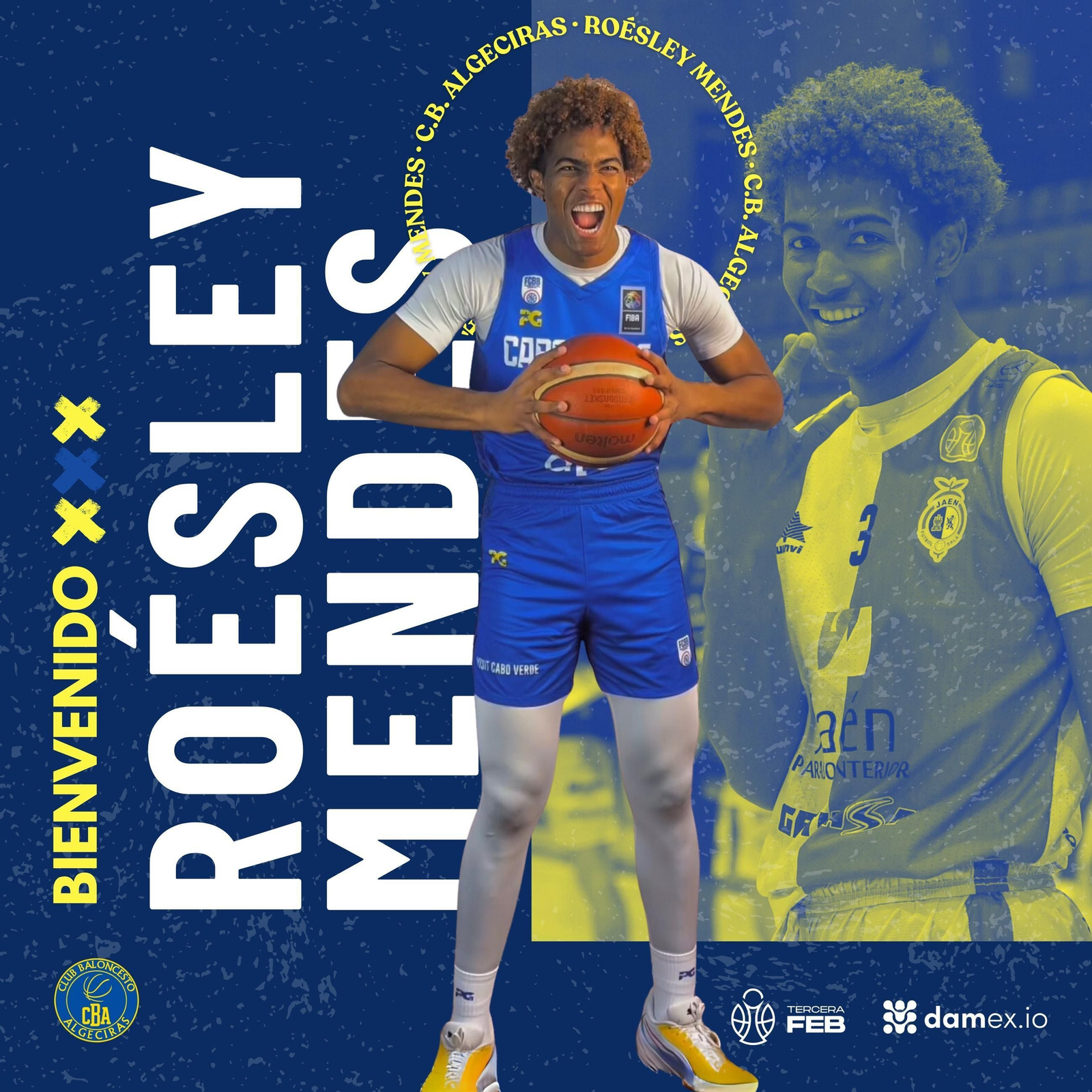 El ala-pívot, Roésley 'Roy' Mendes