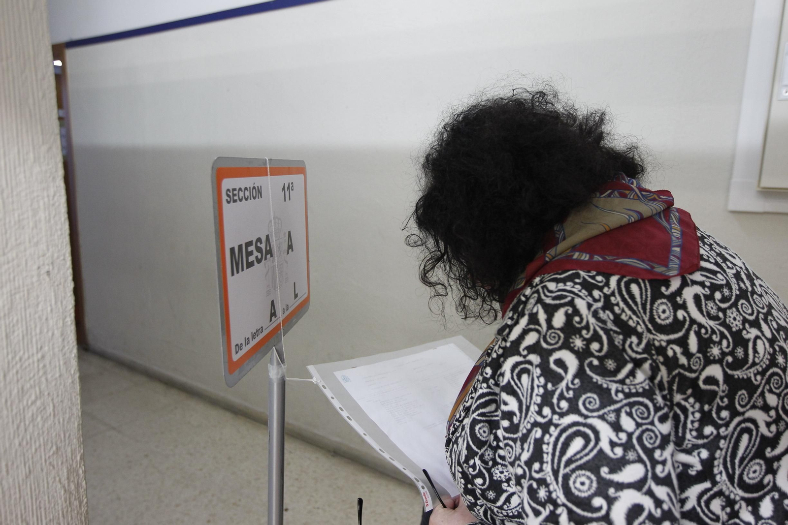 Fotogalería votaciones Elecciones Generales 2019. Almería