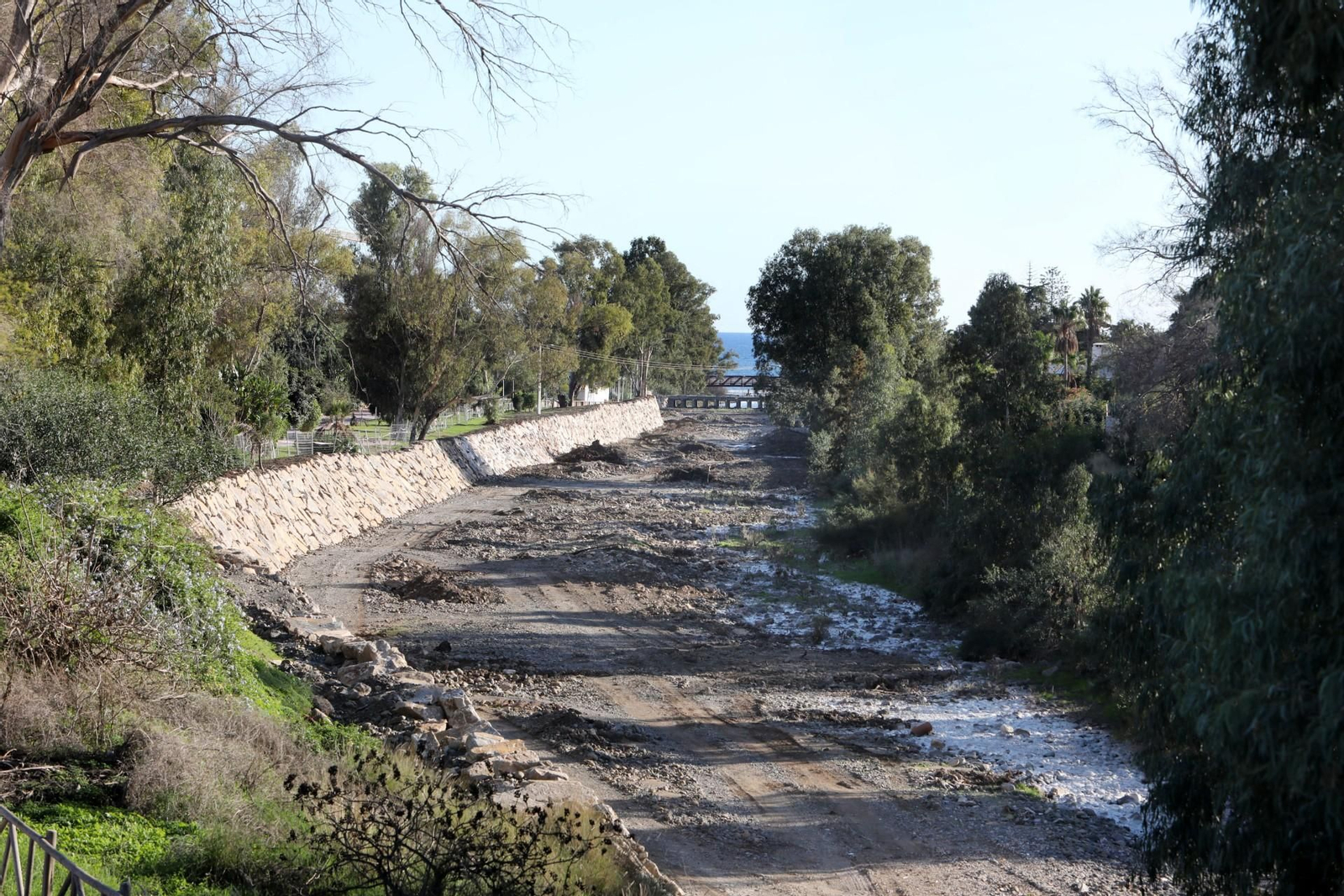 El río Guadaiza, en San Pedro Alcántara. El río Guadaiza, en San Pedro Alcántara.