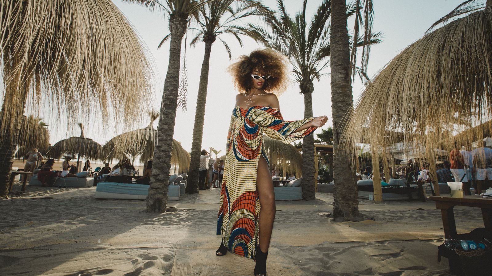 Terraza de Playa Padre, en Marbella