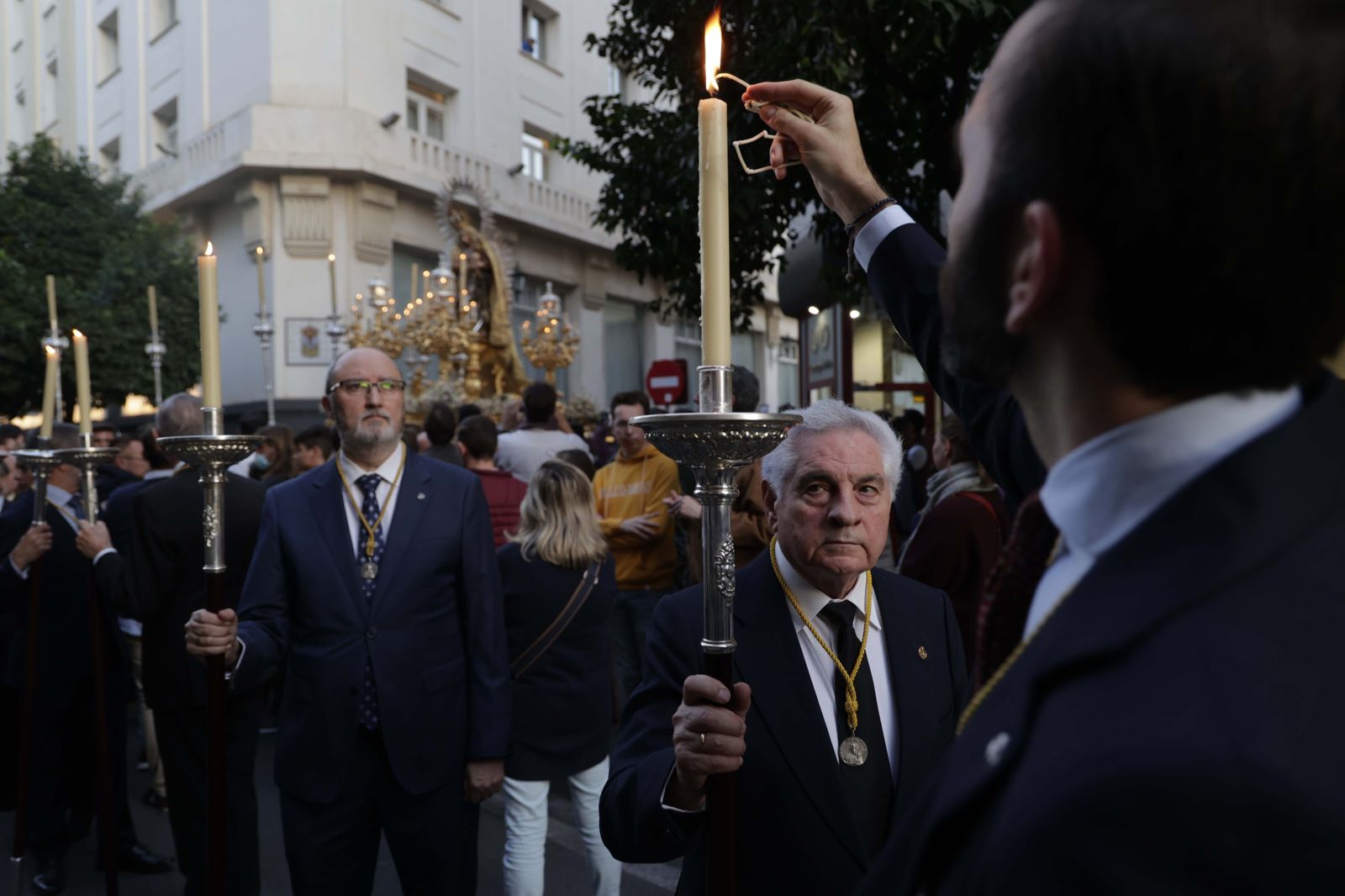 Imágenes de la procesión de la Virgen del Amparo