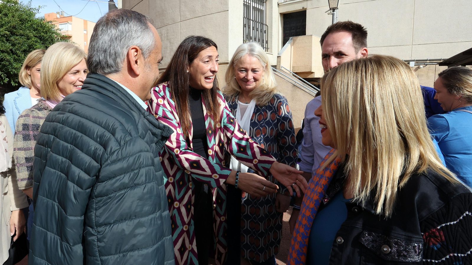 La consejera de Inclusión Social, Juventud, Familias e Igualdad, Loles López, en el Lora Tamayo