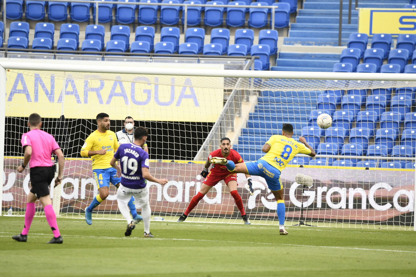 El Las Palmas-Málaga CF, en fotos